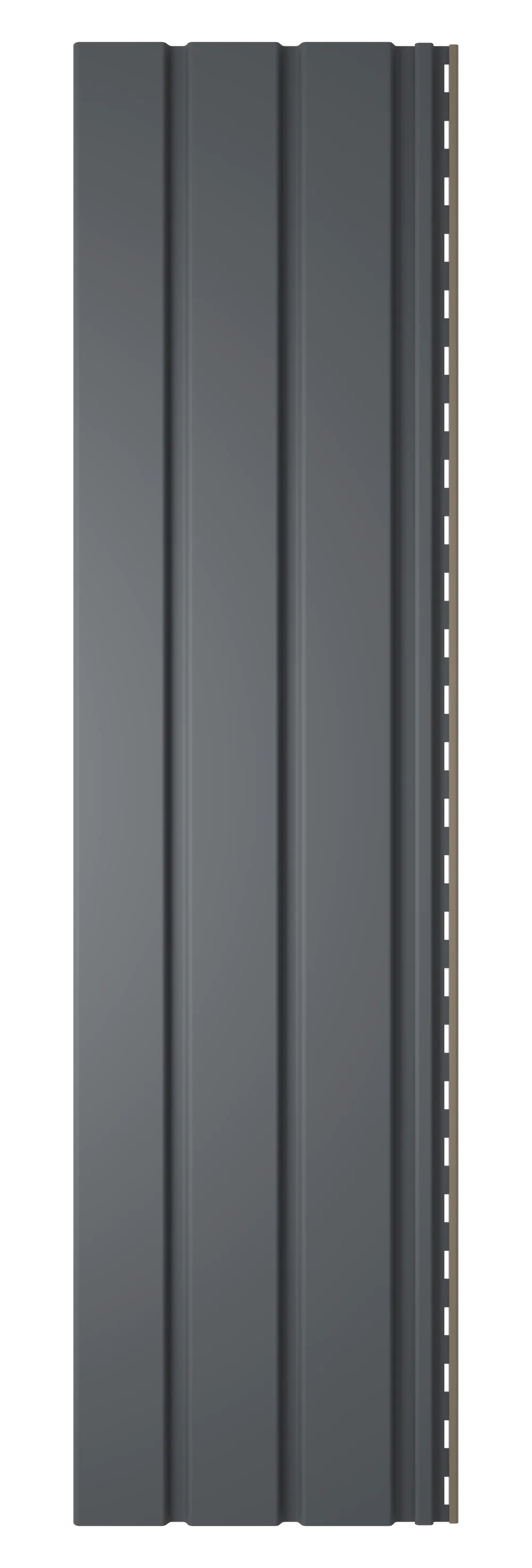 RI-10 Charcoal Noir soffit panel design